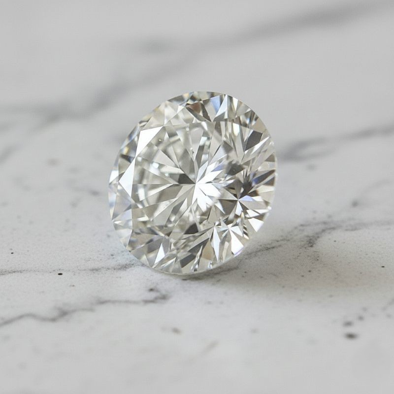 カットが美しいメモリアルダイヤモンド